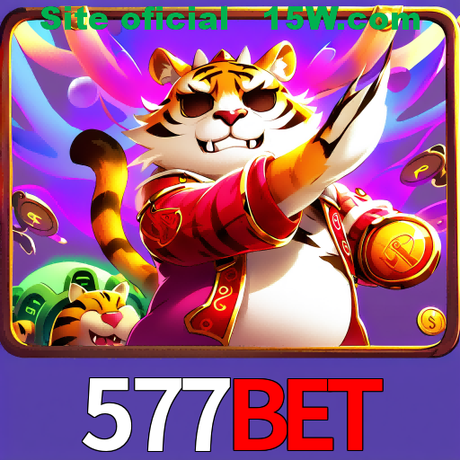 Imagem promocional da 577Bet mostrando a plataforma e suas vantagens
